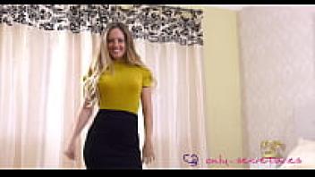 Striptease performed by a gorgeous British model who is a Suzi Star model