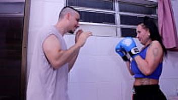 The brand new Muay Thai instructor received a backhand from the naughty crown.