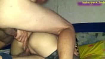 Khabarovsk is the location of this compilation of homemade threesome mfm.