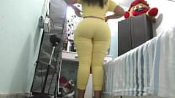 A nurse with a big secret camera caught in the act