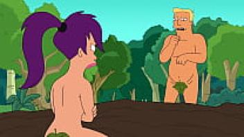 Godda as a Futurama The Leela Cut off