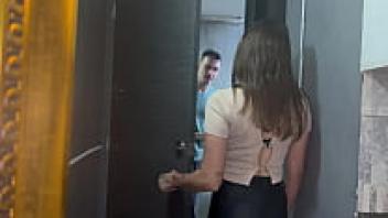 The White Pizza Delivery Guy is a fan of the Hot Latina.