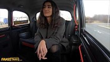 A Fake Taxi: Her stockings are ripped and her pussy is loved by an Italian cabbie, and she is an Asian babe.