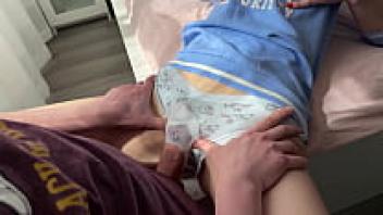 Up to the point where he tore my pants and slid in, it was still just rubbing...