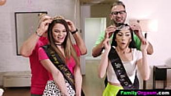 FamilyOrgasm: Teenagers of 18 Years Undergo an Orgasmic Experience with Their Stepfathers