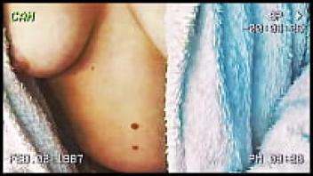 The Housewife in Sexy Stockings, Household Chores, and Sex Tape on the Ceiling