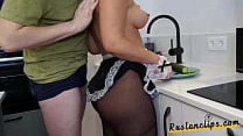 Attractive Stepsis Using her pantyhose, Mia Piper teases her stepbrother.