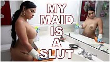 Big Ass Cuban Maid Was Persuaded to Give It Up in Exchange for More Money, According to BANGBROS