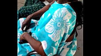 While waiting for the customer, a Tamil babe