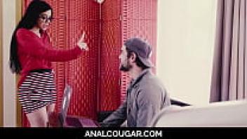 Spanish Milf Analed by her Stepson from the United States (Julia de Lucia for short).