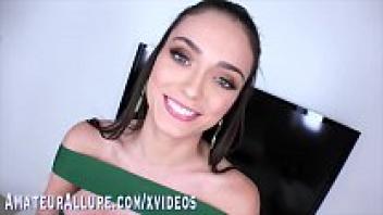 An angry and irritable Brucete Ashly Anderson is reprimanded by a large cock.