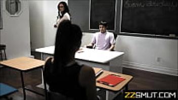 Stepmother, student, and stepson are all educators.