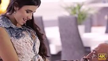 It is OLD4K. The stunning brunette's throat, pussy, and ass are all drilled by her father.