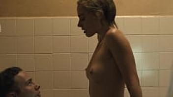 In the 2019 film DREAMLAND, Margot Robbie is seen topless, with tits, nipples, and nude boobs.
