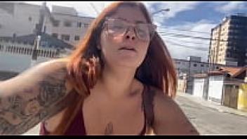 WHILE I WAS RIDING A BICYCLE WITHOUT PANTIES, MY PUSS was becoming wet.