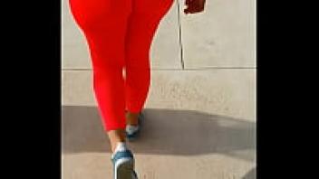 Leggings worn by a woman