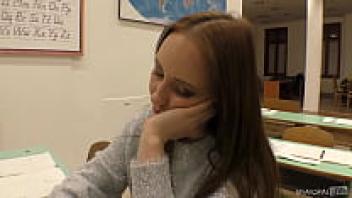 The SQUIRTING Fantasy of Coed Molly O'Connor with Santa Claus Is Real