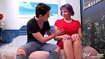 AgedLoveE Hardcore love and a busty, mature blowjob