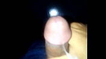 Thinking about the brunette while masturbating