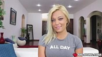 Folded blind Stepbro's cock being sucked by Kenzie Green