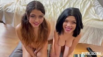 Latina PutaLocura Spanish Dayana Young Woman and Camila Palmer ingest all of Torbe's sperm.