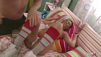 Teenage Curvy Step-Sister Acknowledges Taboo Love with Squirt