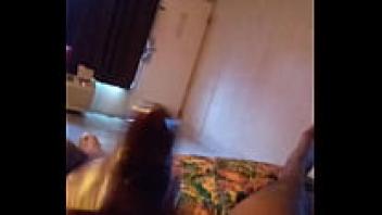 The door's seductive Latina housekeeper