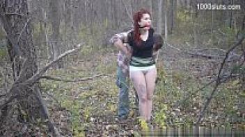 Beautiful girl striptease