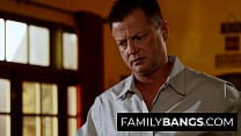 FamilyBangs.com ⭐ Severe StepDad Fills Up Whitney Wright, Eric Masterson, and His Cheeky Teen Stepdaughter