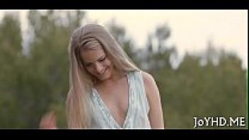 Teenage beauty loves passionate love.