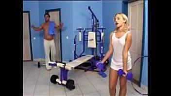 Candy is a sexy girl who gets facials and loves a fit stud at the gym.