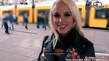 Milf, a skinny blonde German, meets up for a one-night stand.