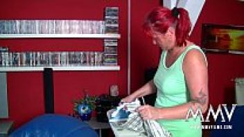 MMV FILMS Redheaded German Mature Housewife