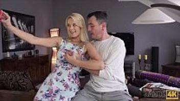 DADDY4K. Sleepy boy missed the way his father adores his girlfriend.