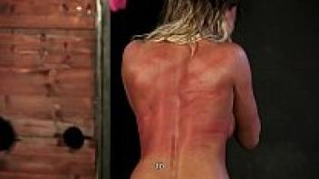 Stupid bitch counts down every whip stroke.