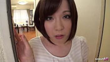 In uncensored JAV porn, an elderly man seduces a Japanese teen into loving a creampie.