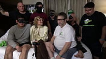 MRS DAWSON BEFORE HER GANGBANG REVIEWING WHAT THE GUYS ARE ALLOWED TO DO