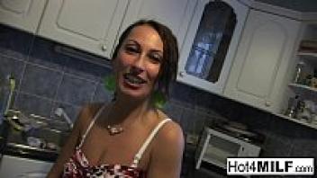 The Hungarian MILF gets her pussy and ass loved.