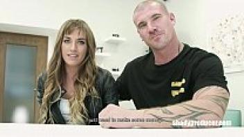 ShadyProducer - Silvia Dellai duped into a rough threesome