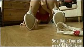 Teenage Vaginal & Ass Exploration on Long Legs