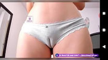 The 18-year-old teen has a large pussy.