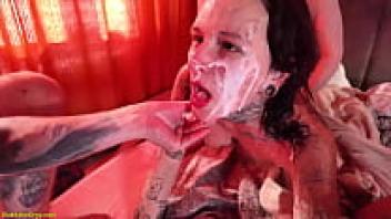 Teenage thin who wants the dicks but despises cum