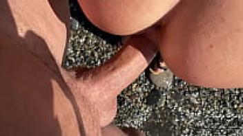 Recruit a young woman and start a Gang Bang Organization on the beach.