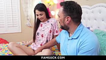 Famsuck: Daddy Assists His Stepdaughter in Managing Her Wet Dreams