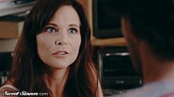 The sweetest step of the evening It is acceptable for Mom's cougar girlfriend to love her son!