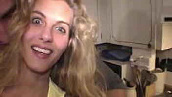 Housewife Swingers Gang Bang! Blonde beauties are adored till the men snort in their faces! Massive cumshots of the face! Orgies of hot amateur housewives!