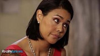 Dana Vespoli and Jenna Foxx, two attractive women, are becoming romantic.