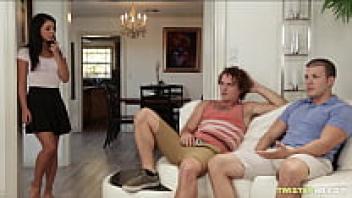 Gina Valentina gets crazy after receiving a blowjob of Viagra.