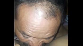 A young man licks a lovely young pussy. Nicki