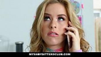 MyBabySittersClub: Lily Ford, the adorable babysitter, adores Hot Boss